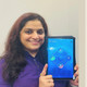 Shella Chauhan — Tablet User